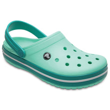 Load image into Gallery viewer, Crocs Crocband - Yeni Mint/Tropikal Deniz Mavisi