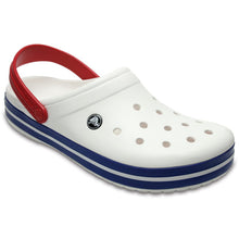 Load image into Gallery viewer, Crocs Crocband - Beyaz/Mavi Jean
